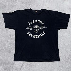 Avenged Sevenfold Vintage Men's Black Graphic Tee